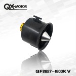 Original QX-MOTOR 70mm Ducted Fan EDF Jet 6S 4s 12 Blade With Motor Esc for RC Airplane Aircraft Plane Engine Power System